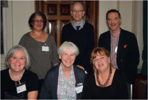 Joy Barlow, Sue Smith, Martinn Smith, Carole Sharma and Judith Yates