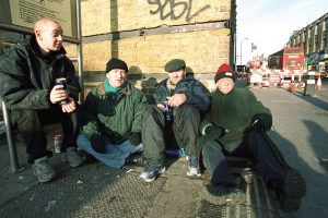 Homeless people London