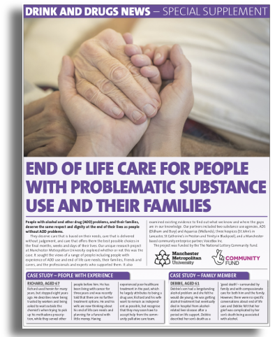 End of Life Care Guide for people with problematic substance use issues