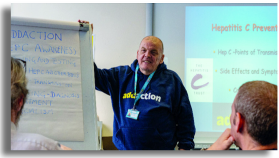 Ignatius Harling Hepatitis C peer educator at Addaction Bournemouth