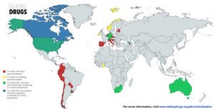 Drug Decriminalisation Map