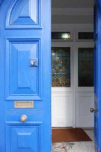 Door of Broadway Lodge