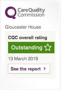 CQC Outstanding Gloucester House