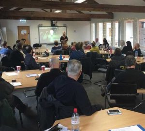 a meeting about naloxone distribution