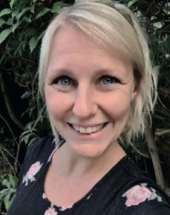 Laura Clark, recovery worker, Forward Trust