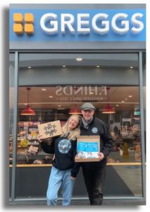Greggs trial of Billychip