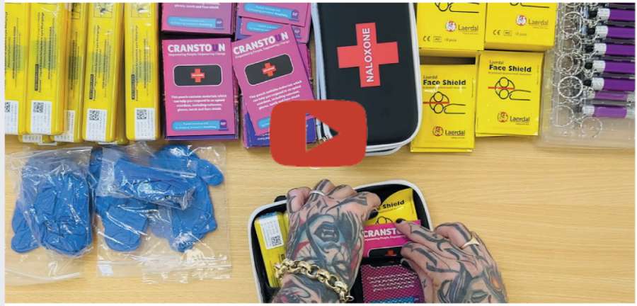 harm reduction and naloxone videos
